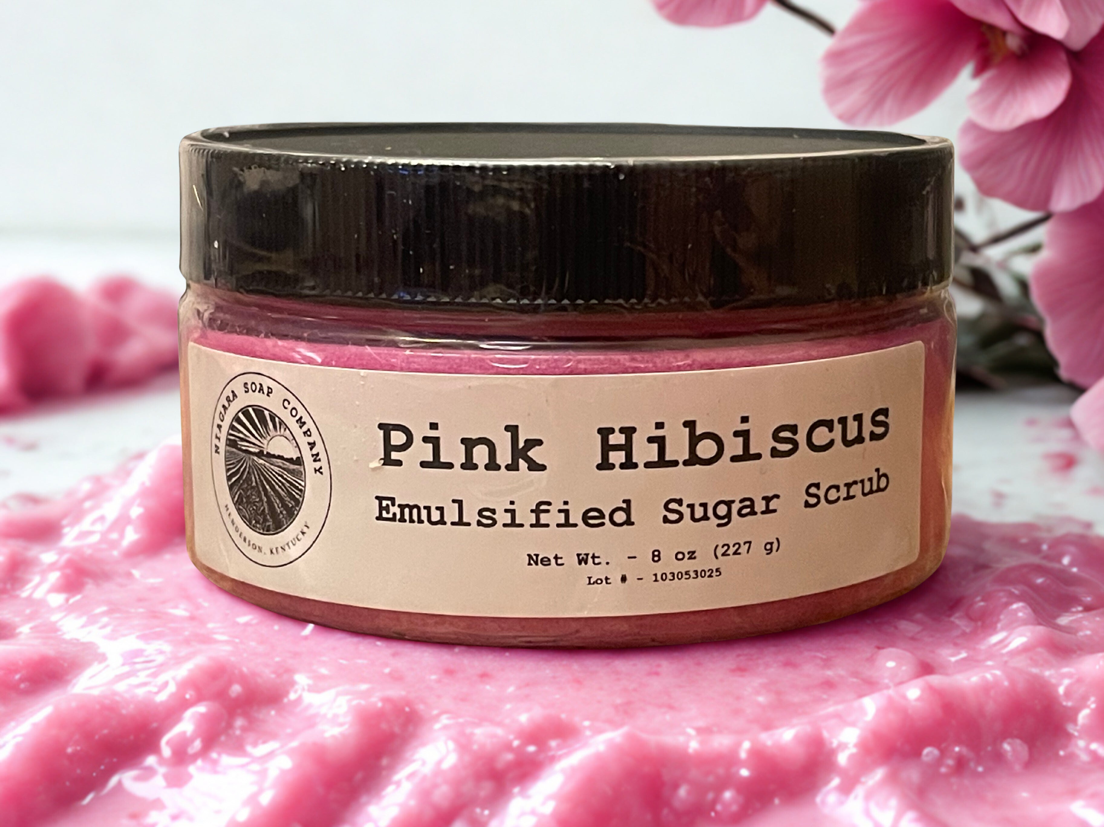 Pink Hibiscus Sugar Scrub – Niagara Soap Company